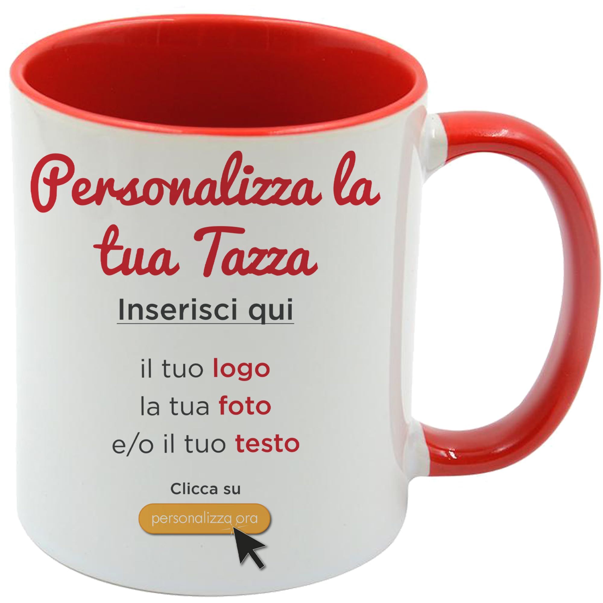 New Indastria Tazza Mug personalizzata con nome Fabrizio Puoi usare