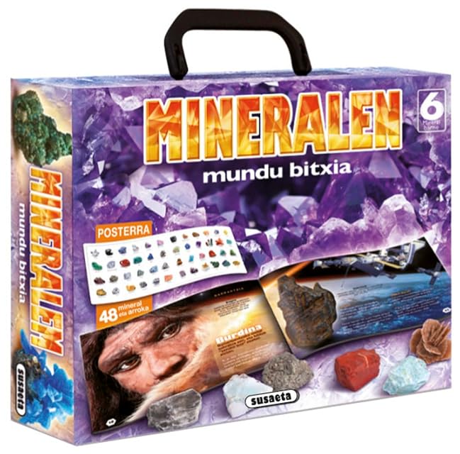 Portada de Mineralen mundu bitxia