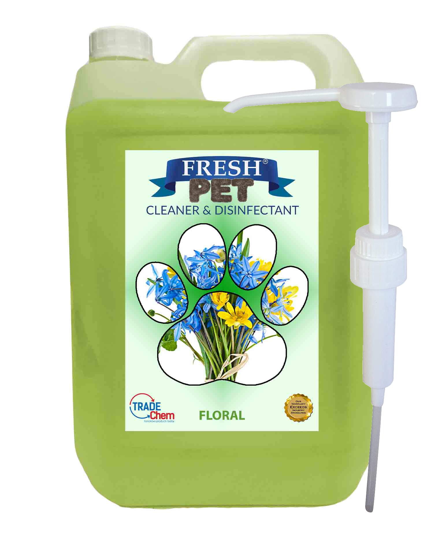 Fresh Pet Disinfectant Deodoriser Artificial Grass Cleaner for Dogs 5L — image 1