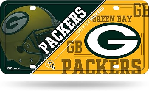 Vista 77 de Rico Industries Placa de matrícula de metal unisex para adultos de la NFL