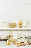 Vista 5 de Lenox Tuscany Classics - Gafas altas (4 unidades), color naranja