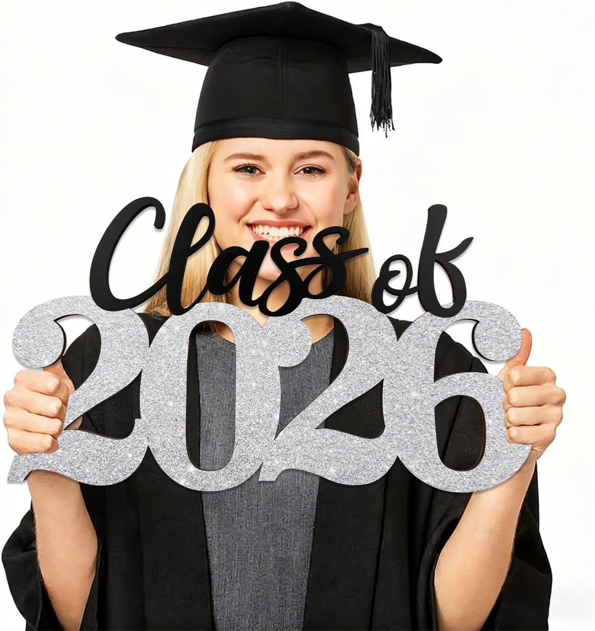 Class of 2026 Wooden Sign Graduation Party Decorations 2026