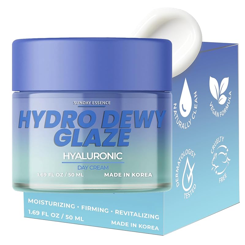 Sunday Essence Creme facial diurno com ácido hialurônico, 50 mL