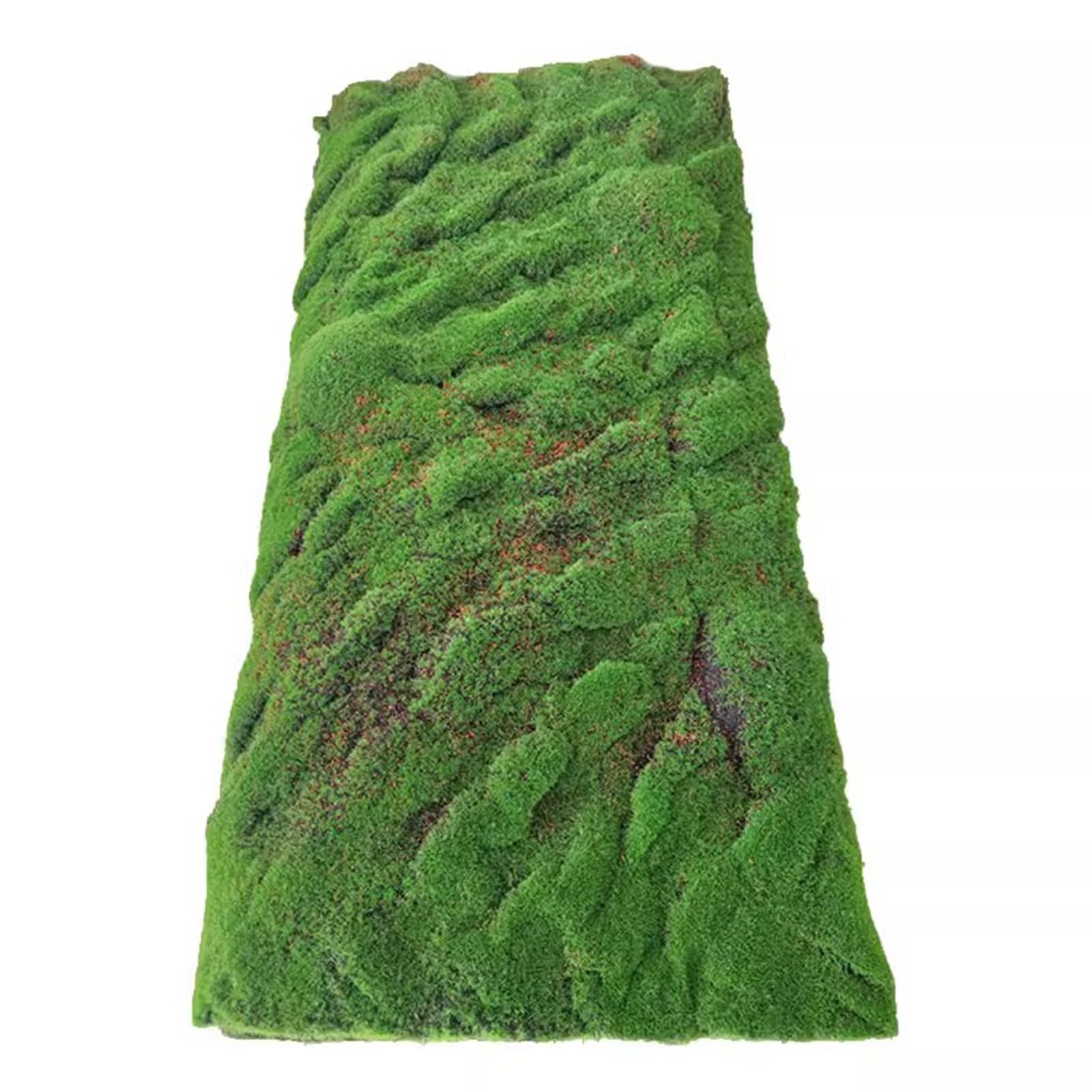 DECAKE Artificial Moss Rug, Simulation Fake Grass Mat for DIY Crafts, Realistic Woodland Decor Turf, Faux Centerpiece (Color : C, Size 100 x cm (39 3/8 39 in))