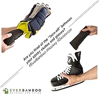 Vista 4 de Ever Bamboo Hockey Gear - Juego de bolsas desodorizantes con carbón de bambú (4 x 1.76 oz, 4 unidades)