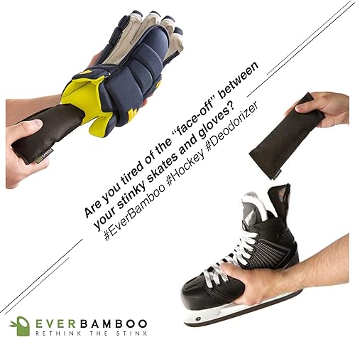 Miniatura 4 de Hockey Gear Deodorizer Bag Set wBamboo Charcoal (4 x 50 g, 4-Pack)