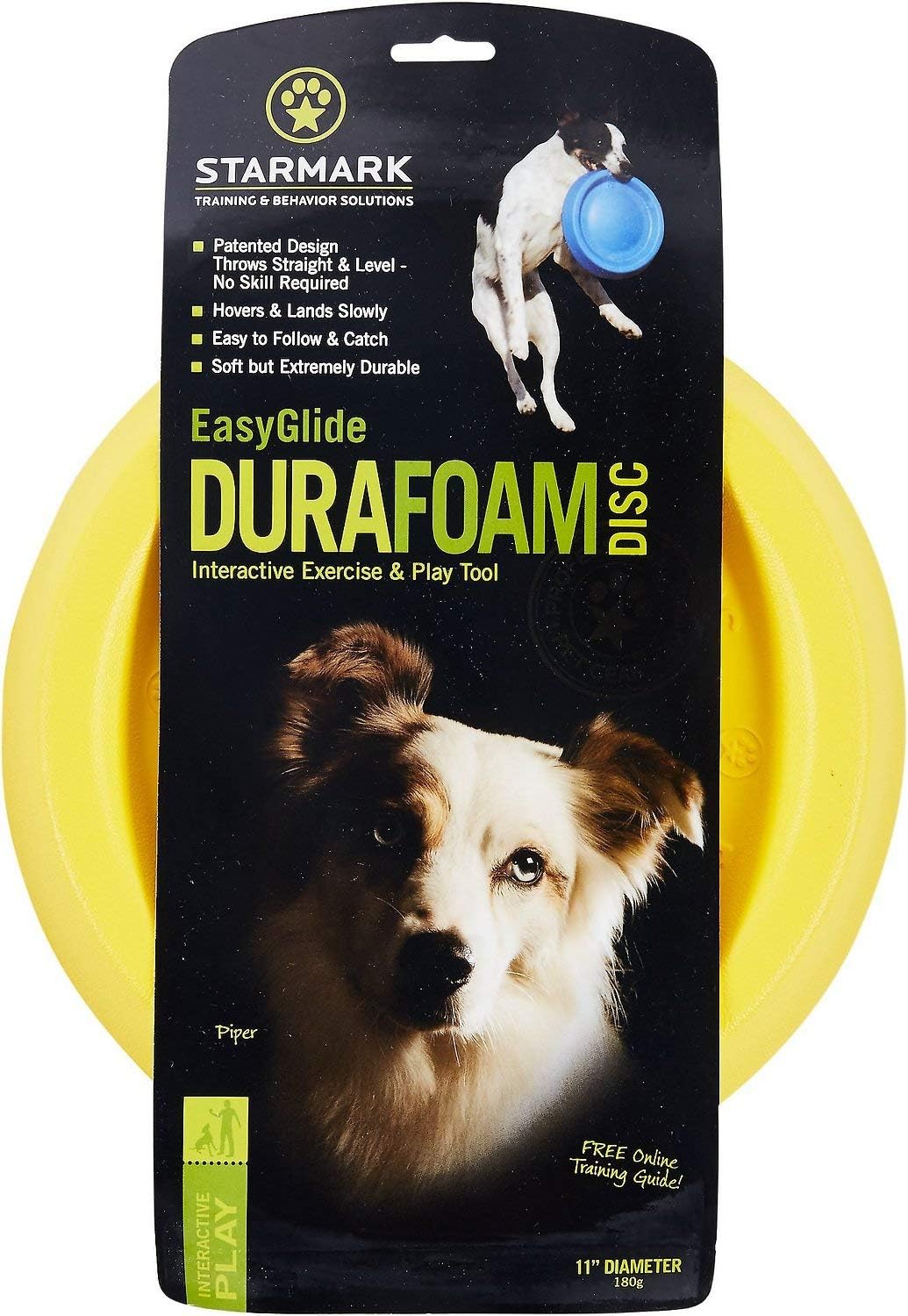 StarMark Easy Glide DuraFoam Disc 11 Inches, Colors May Vary (1 Disc per Order)