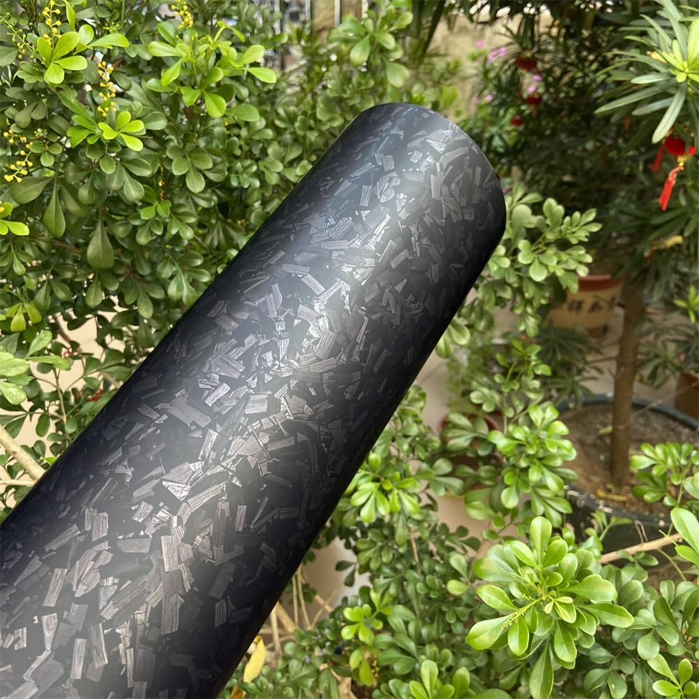 Matowa czarna kuta folia winylowa z włókna węglowego do motocykli, rowerów, naklejek, akcesoriów samochodowych, folia do pakowania samochodu (50X152 CM)