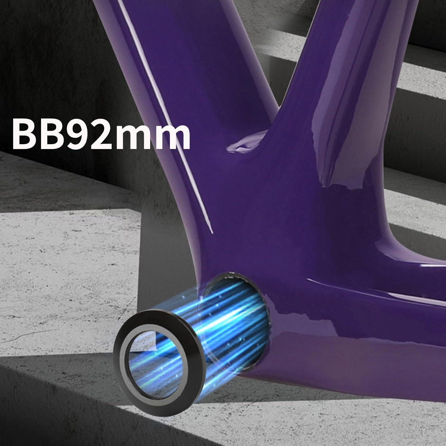 29er Mountain Bike Frames 15" 16" 17" 19" Full Carbon Bike Frame Disc Brake 12 * 148mm Boost Thru Axle Frame Internal Routing BB92