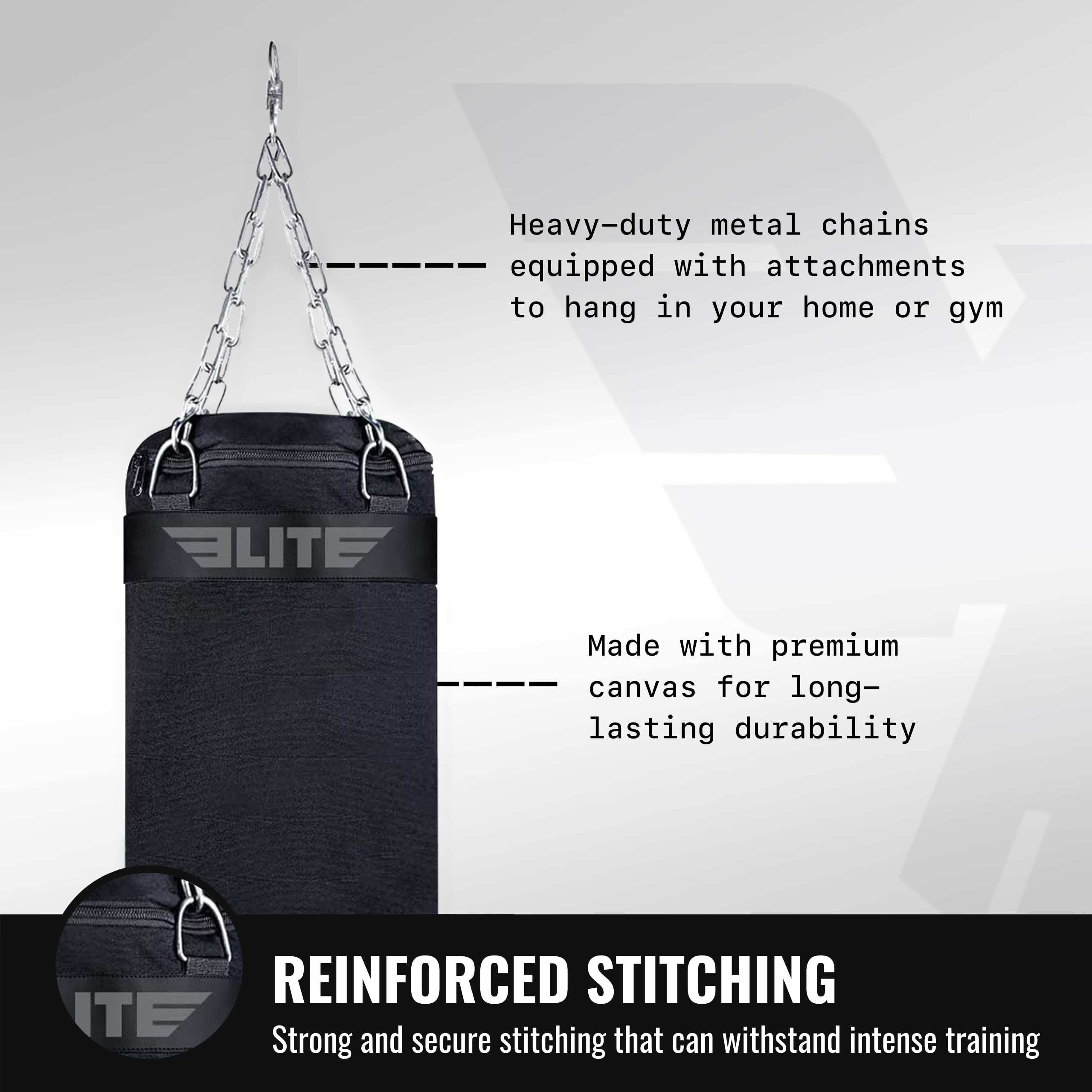 Canvas Punching Bags MMA Muay Thai Kickboxing Training