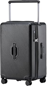 LIGHTGO Ultra Lightweight Soft Carrying Case, Up to 62.2 inches 158 cm, 43L-106L, 7.1 lbs 3.4 kg, PC Material, Explosion-proof YKK Zipper, Silent Spinner Wheel, Shock Absorption Brake