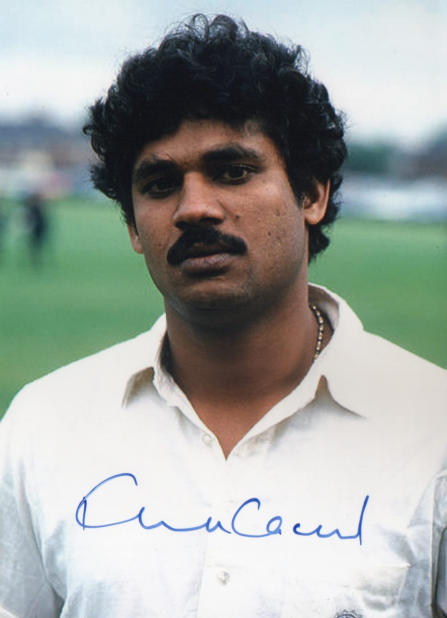 5x7 Inches Original Autographed Photo of Indian Cricketer Kirti Azad-image-49