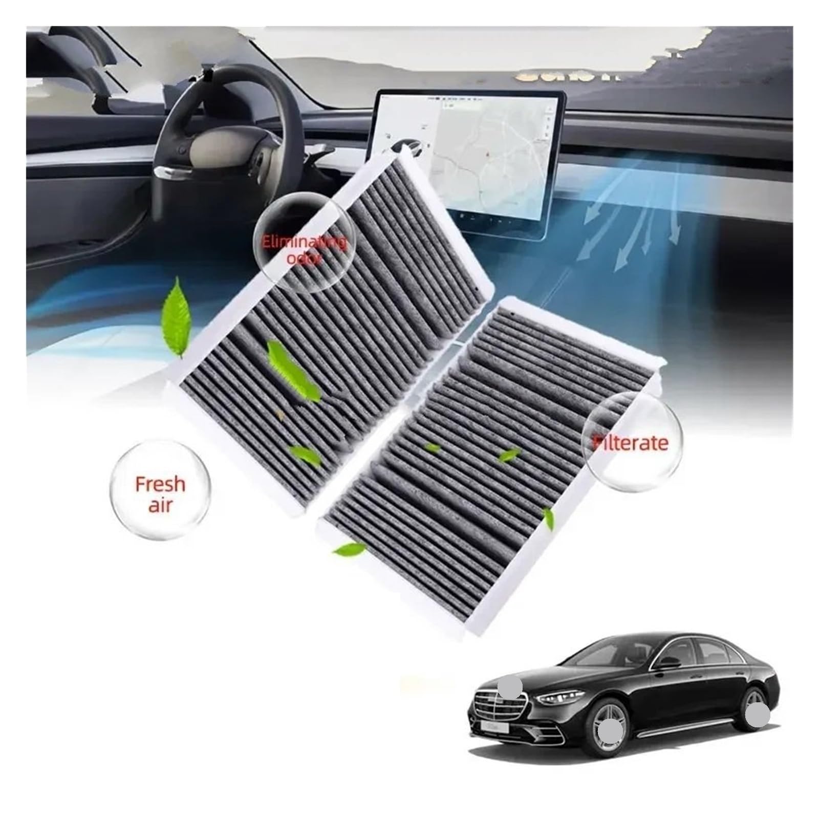Apto para Mercedes Benz W222 S63