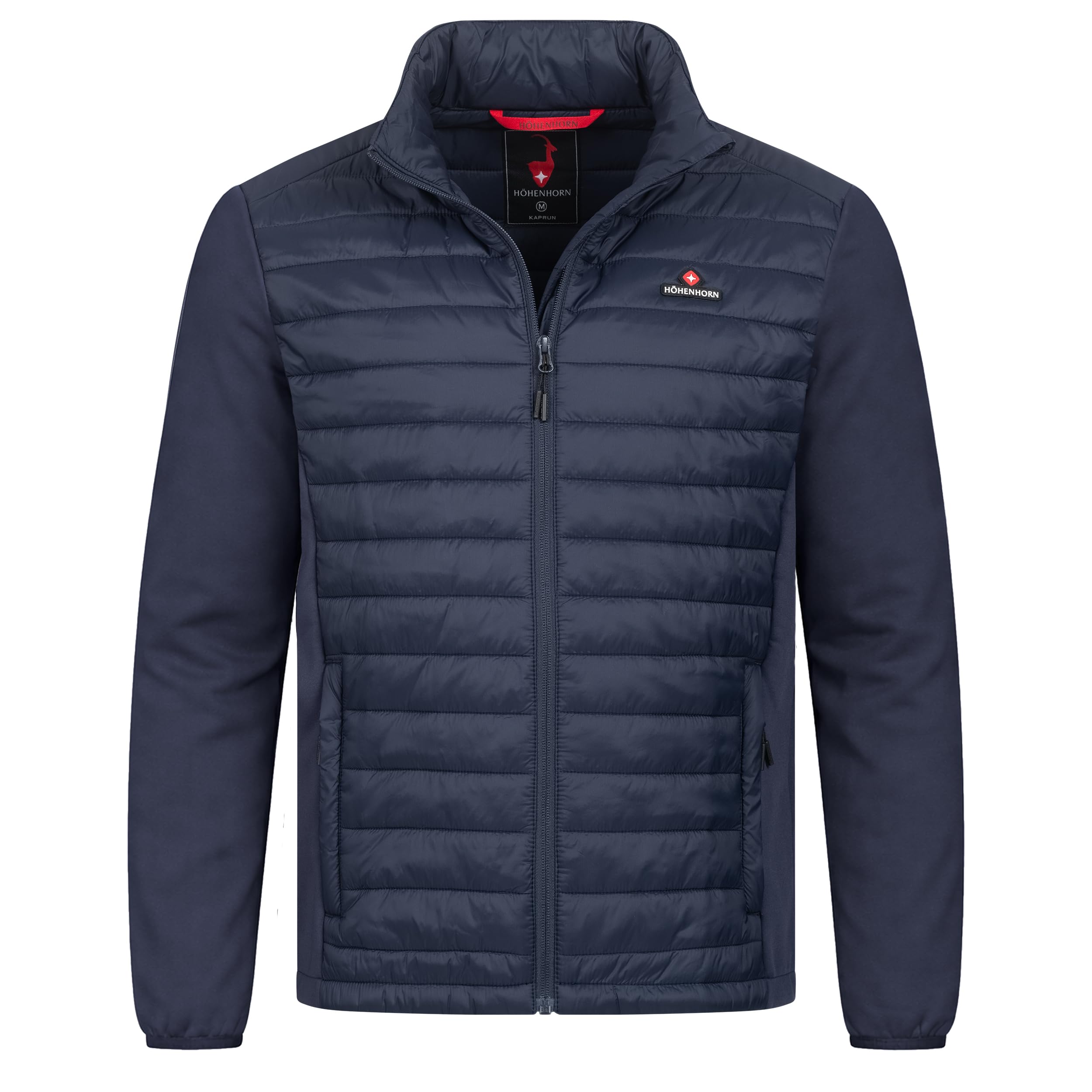 Höhenhorn Men's Darkblue Kaprun Hybrid Jacket Quilted Jacket Softshell Sports Jacket, 3XL