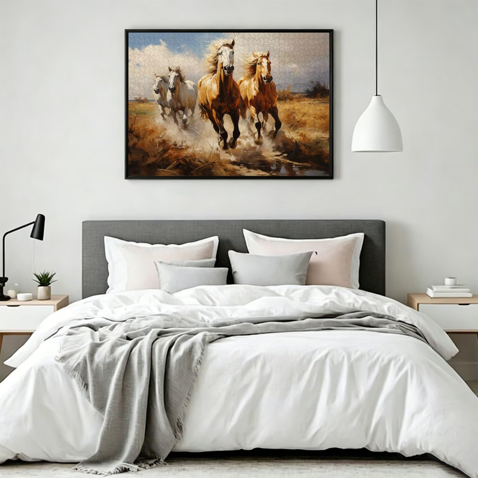 Puzzle 4000 Teile Pferd Herausforderndes Klassische Puzzles, n-469