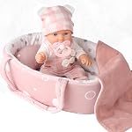 12 Inch Baby Doll with Doll Clothes, Hat, Pacifier and Other Accessories