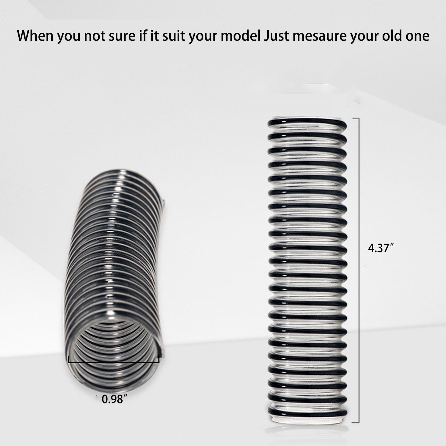 Lot De 2 Tuyaux De Rechange Pour Aspirateur Tineco Floor ONE S3 S5 S6 S7 - Avec Tournevis Et Brosse - 12