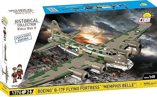 Miniatura 5 de BRICKCOMPLETE COBI Juego de 2: 5750 Boeing B-17G Flying Fortress y 5749 Boeing B-17 Flying Fortress Executive