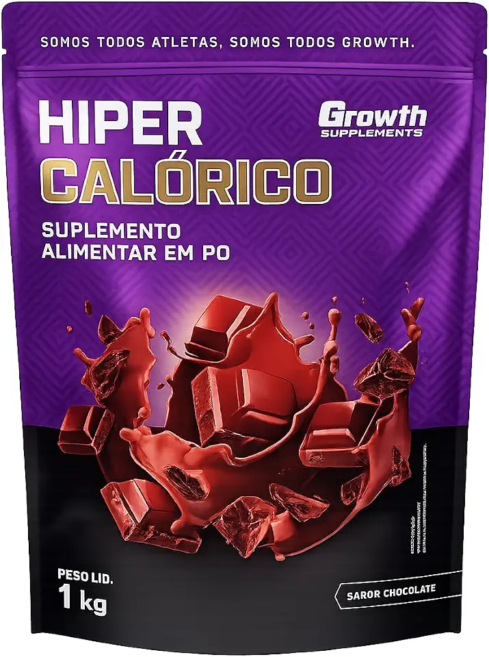 Hipercalórico 1KG Chocolate - Growth Supplements