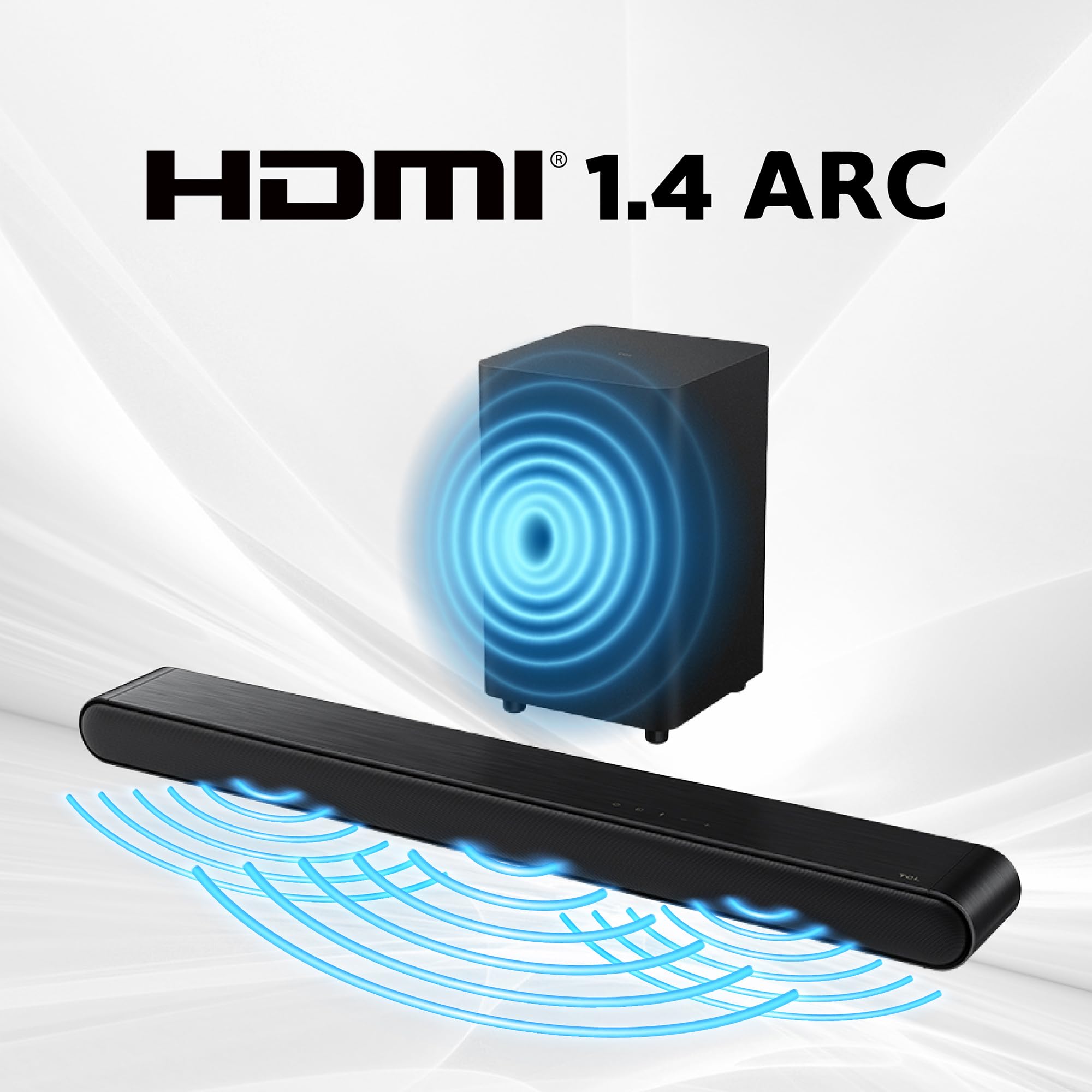 TCL Barra de som Bluetooth S643W, auxiliar, HDMI : Amazon.com.br