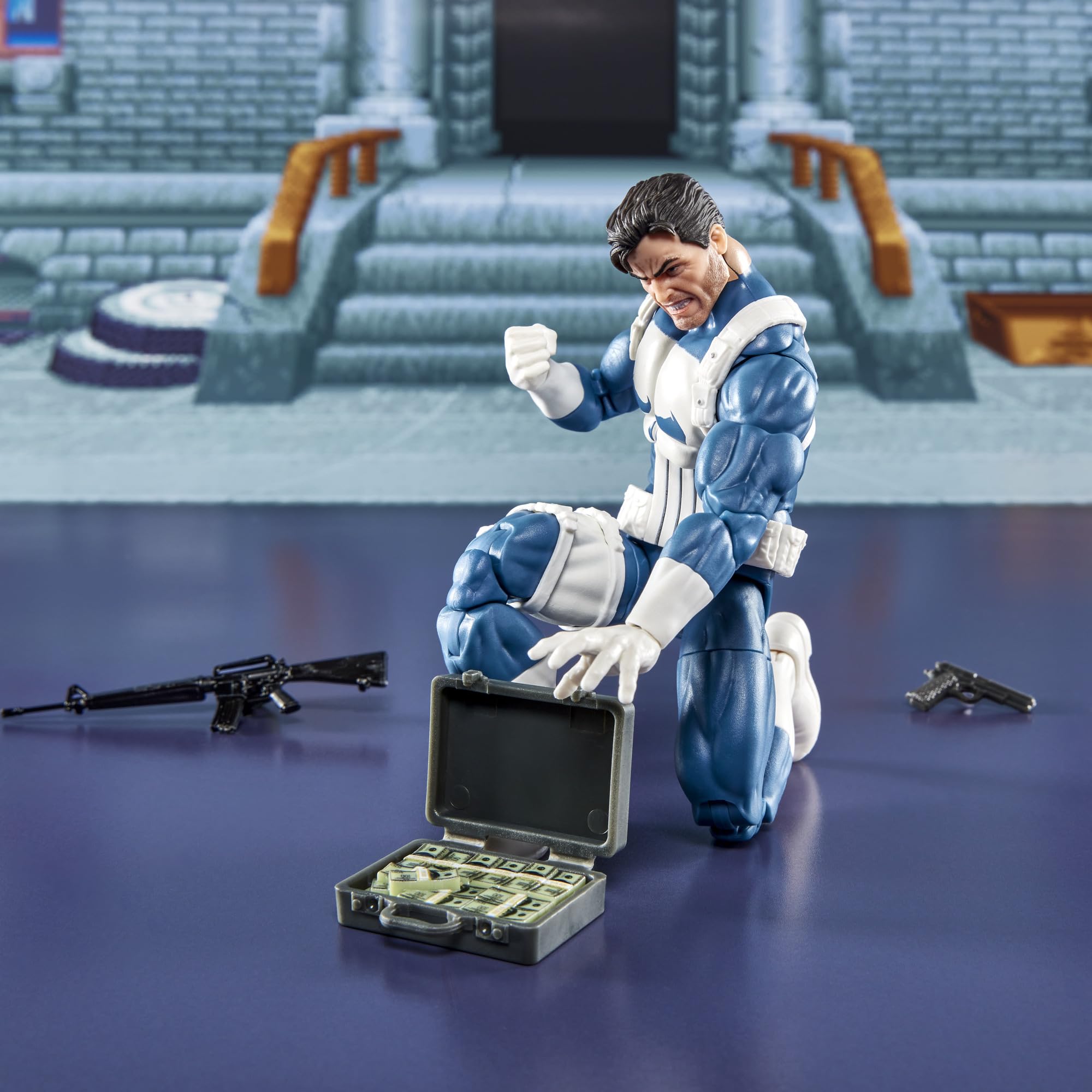 Amazon.com: Marvel Legends Series Gamerverse Punisher & Nick Fury