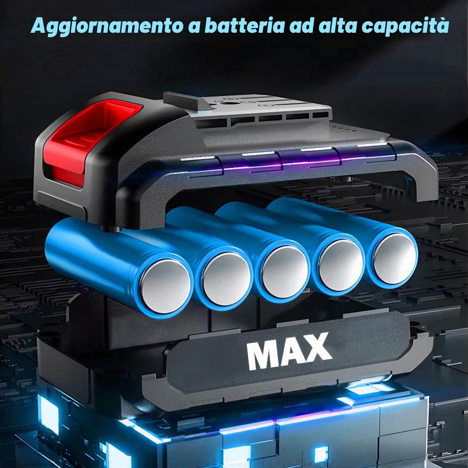 Aspirapolvere a batteria per auto, senza fili, con 2 batterie da 3000 mAh, 4 in 1, aspirazione, bolle, spazzole, pompe, 35000 giri/min, soffiatore elettrico per auto, peli di animali, casa