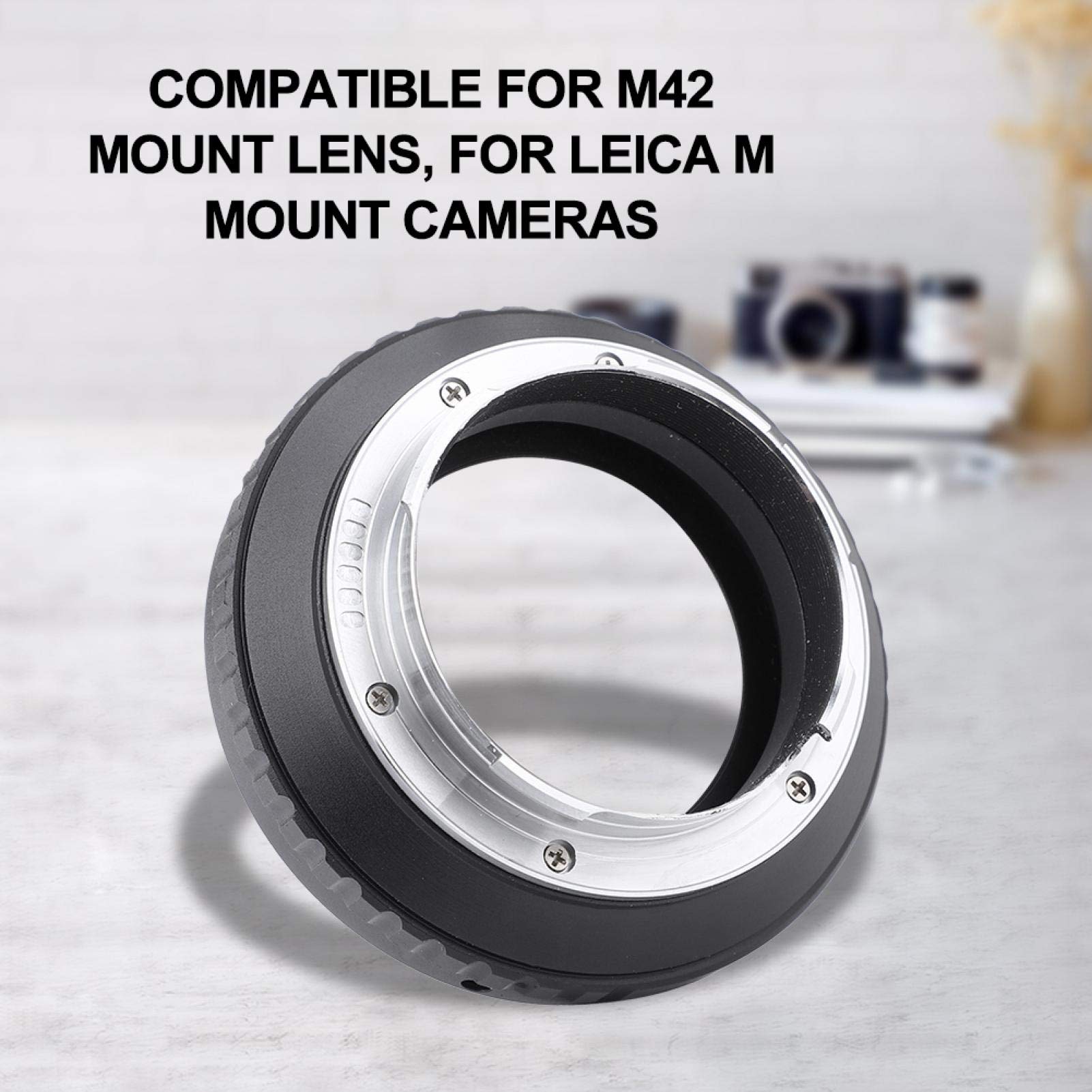 M42 LM Kameraobjektiv Adapterring – Schraubfassung Auf Leica M Mount Für M240, M10 & Mehr