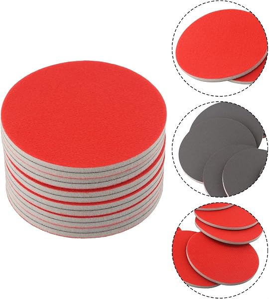 Cuscinetti abrasivi da bowling, 12/24 pezzi, grana 500-4000, kit di rifacimento per pulizia della palla, lucidatura, accessori di manutenzione - 5