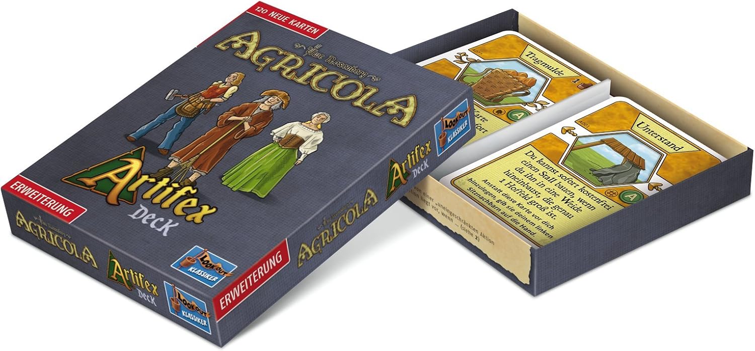 Lookout, Agricola Artifex Deck, Expansion, Connoisseur Game, Board Game, 1-4 Players, From 12+ Years, 90+ Minutes, German - Image 4