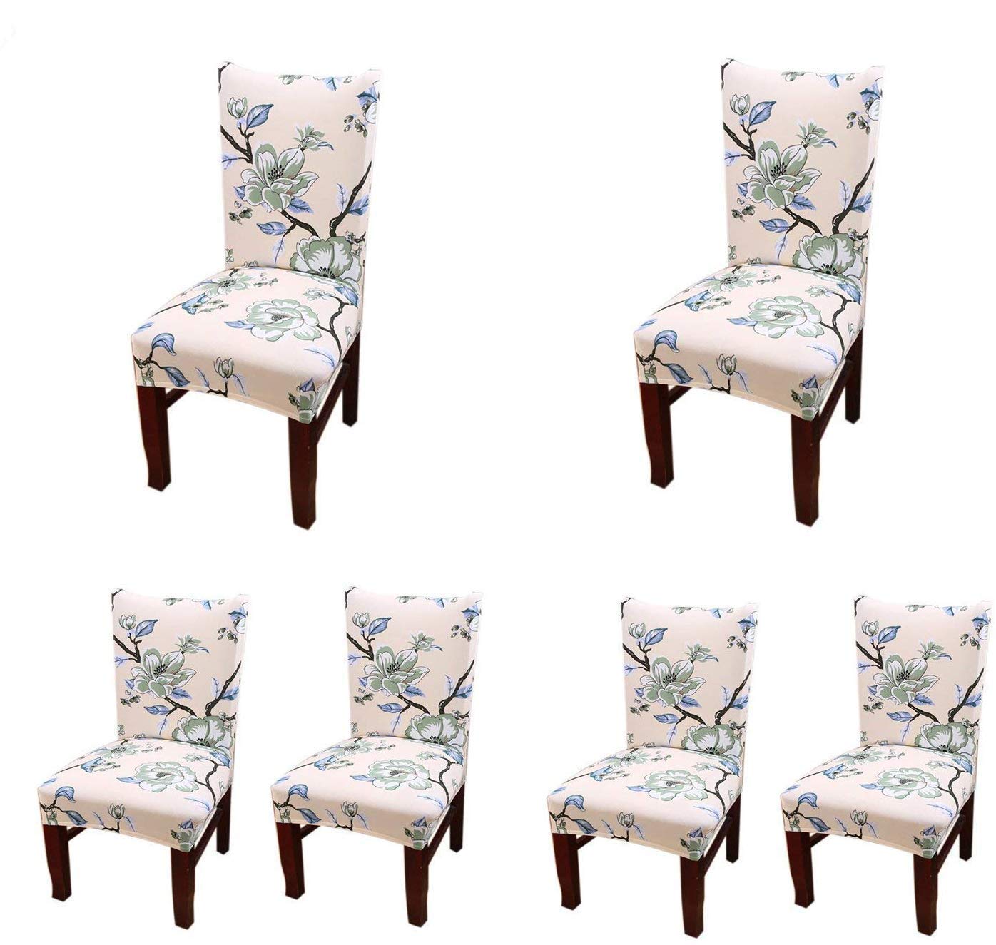 Styleys Chair Cover Polyester Blended Stretchable Washable Floral