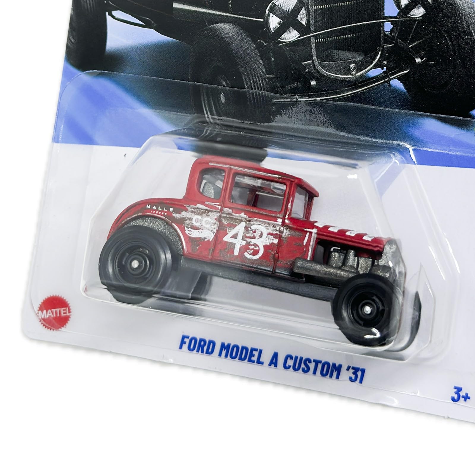 Amazon.com: Hot Wheels Ford Model A Custom '31 [Red], HW Dirt 7/10