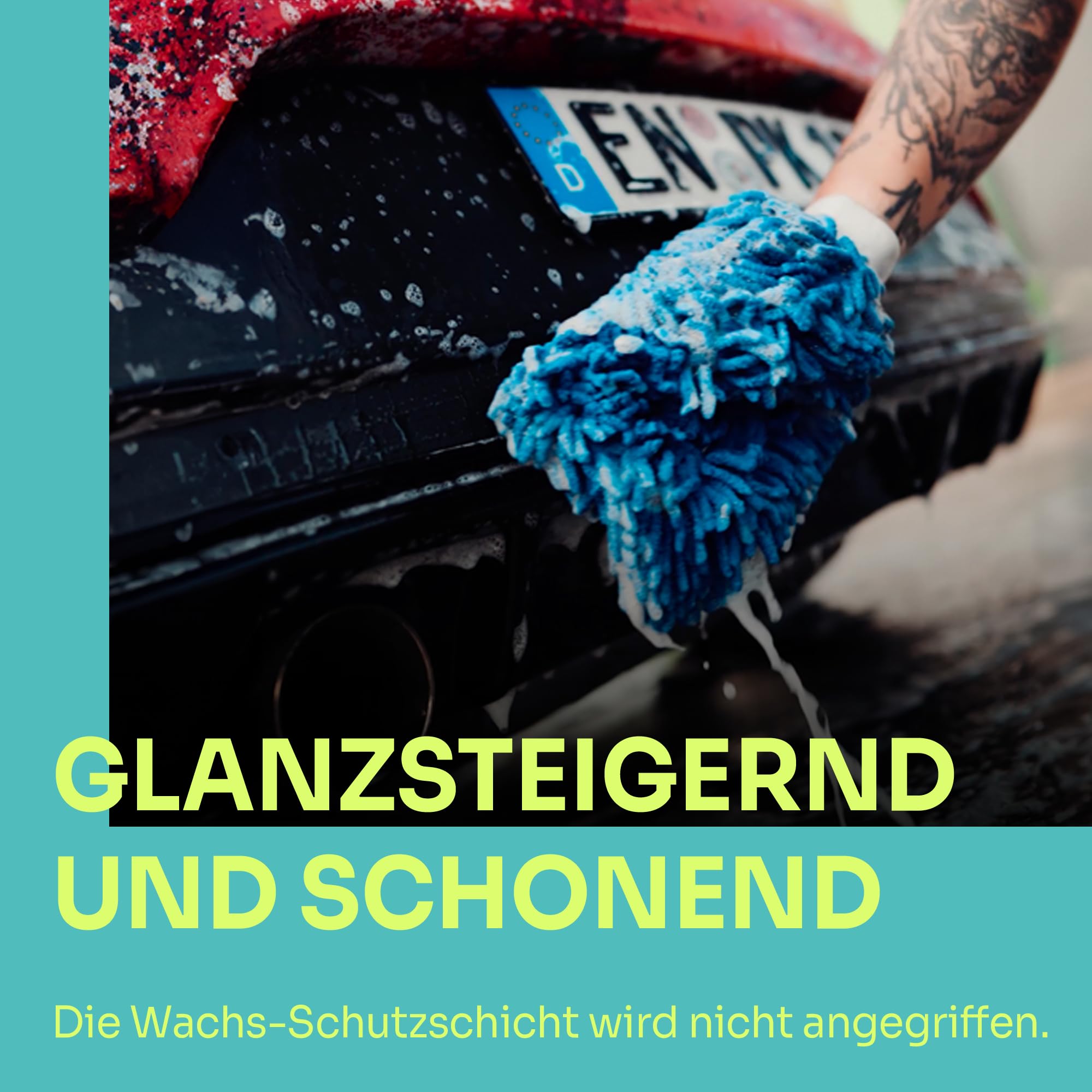 Liquid Elements Pearl Rain Autoshampoo 5L, Kirsche, greift Wachse | Autoreiniger entfernt hartnäckige Verschmutzungen, Versiegelungen nicht an, ergiebiges Konzentrat