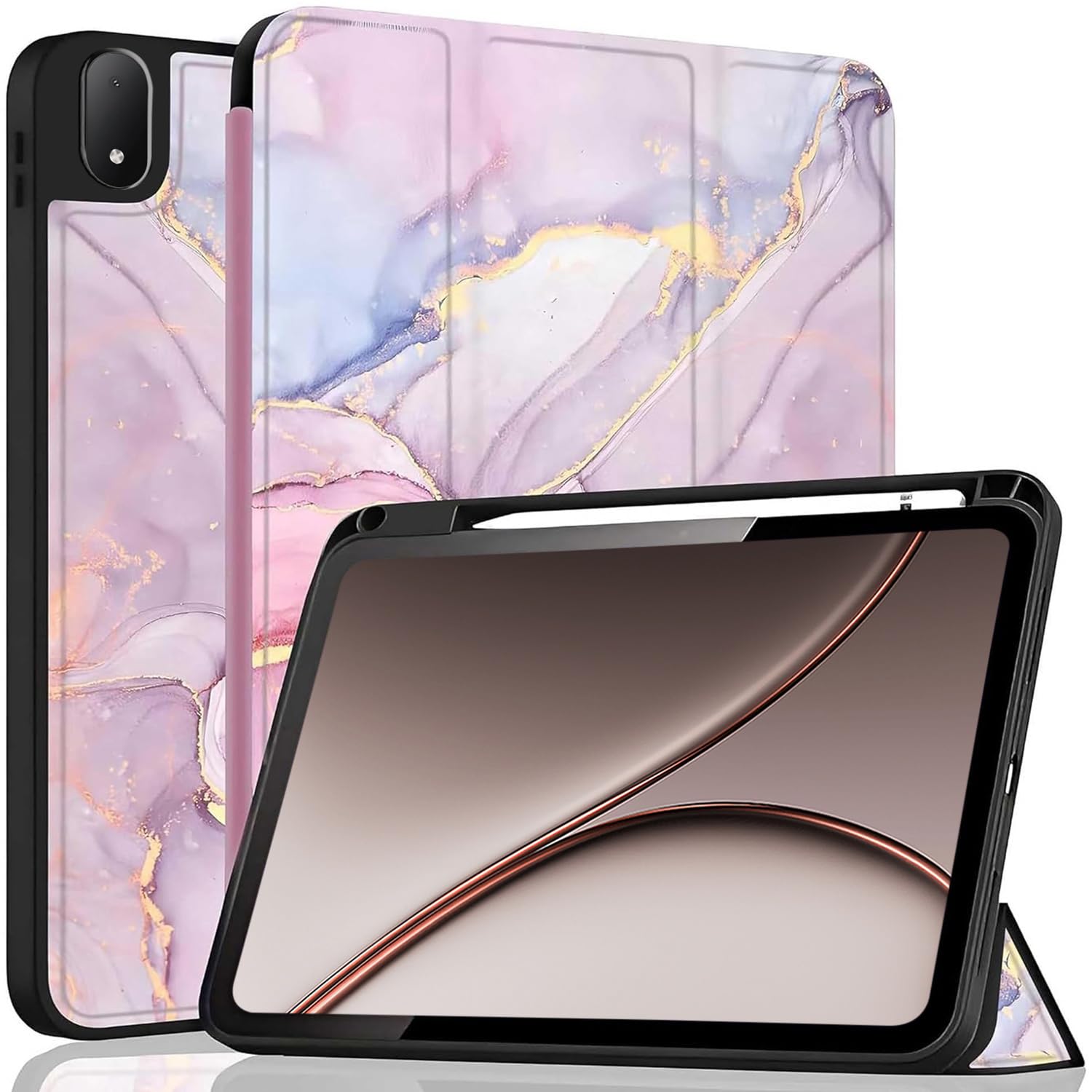 ProElite Cover for OnePlus Pad 4 13.2 inch 2026 case Cover, Soft Flexible Flip Case Cover for OnePlus Pad 4 13.2 inch 2026 with Pen Holder [Recoil Series] - Coffee — Amazon image 16