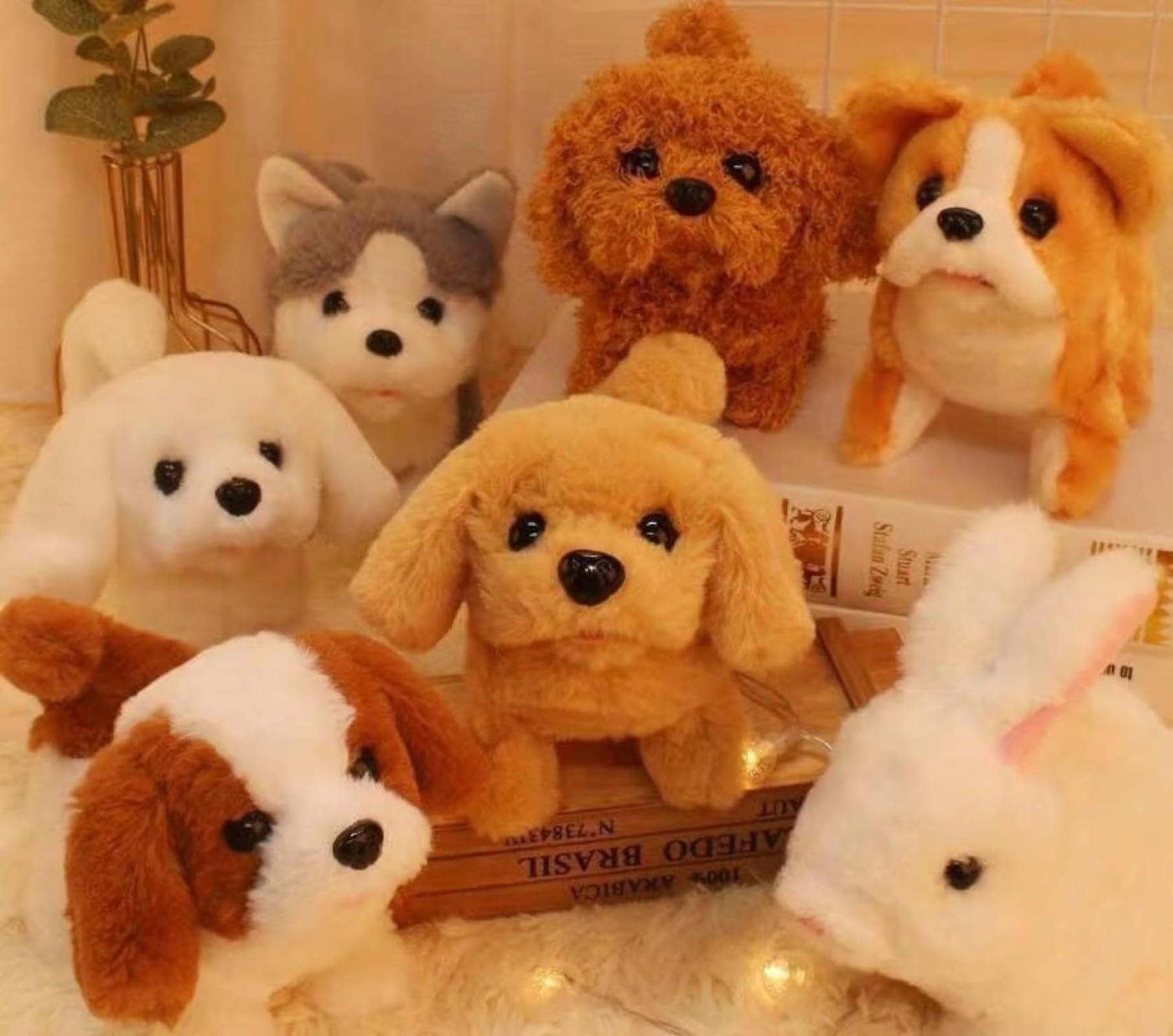 作家ぬいぐるみテディベア　トイプードル犬　わんちゃん テディベア ハンドメイド 作家 ai bear トイプードル 犬 18