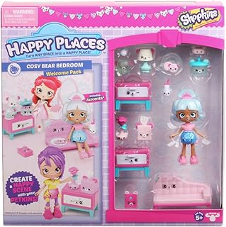 Shopkins Happy Places Season 3 Welcome Pack - Cosy Bear Bedroom