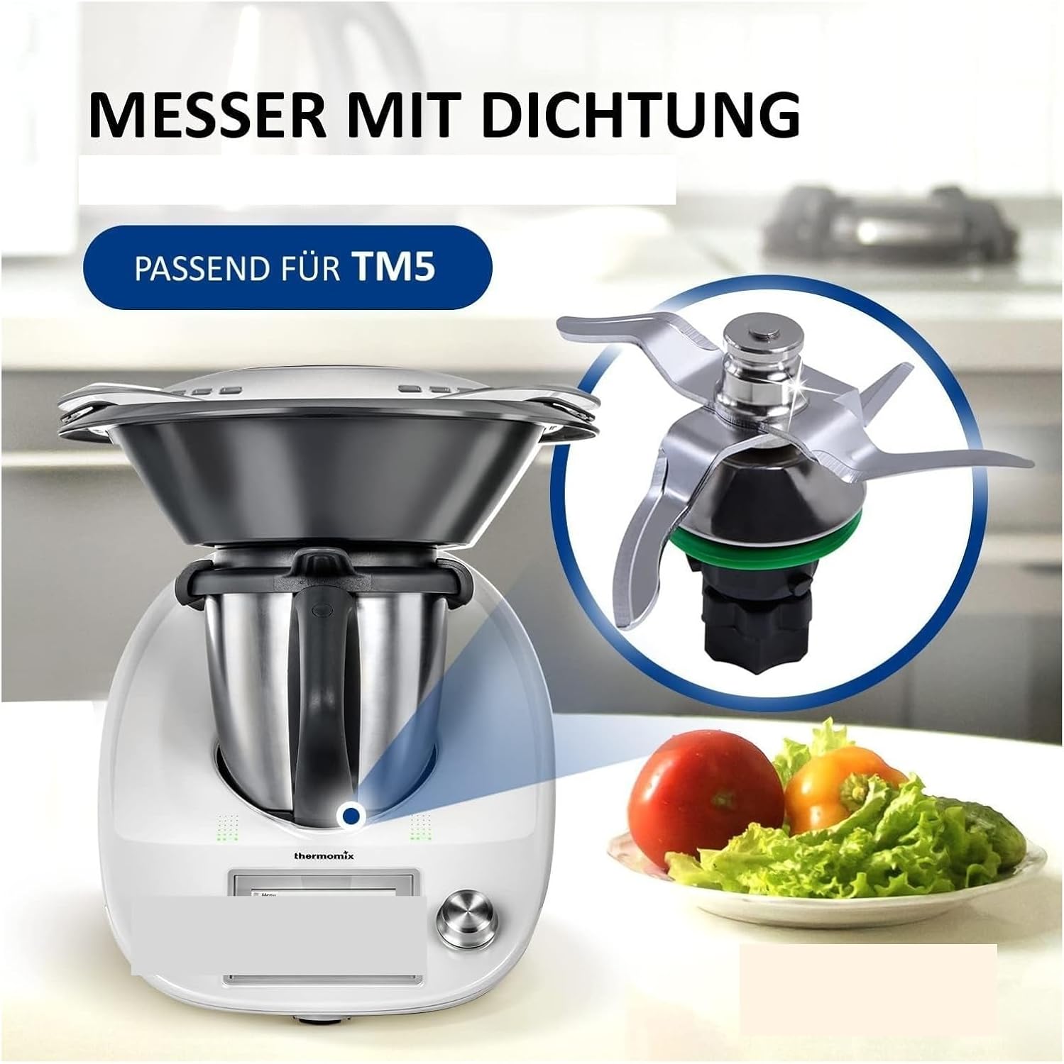 Thermomix TM-5 サーモミックス 調理器具 2つのボウル付き レビュー