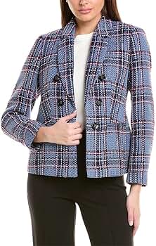 【未使用】tweed plaid middle coat Sサイズ 03_08_a9051130-1720-405e-9547-