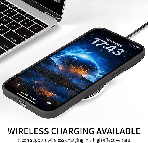 Miniatura 6 de Funda diseñada para Galaxy S21 FE, funda delgada de silicona líquida a prueba de golpes, funda protectora suave contra arañazos, protección completa