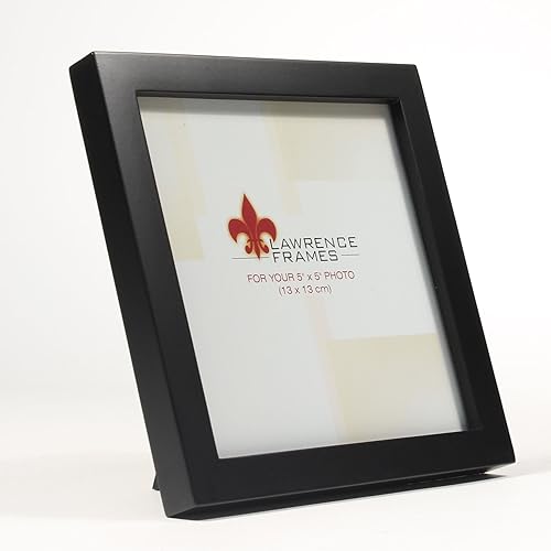 Vista 243 de Lawrence Frames Marco de fotos de madera de nogal, colección de galería, nogal claro, 2.5 x 3.5 pulgadas