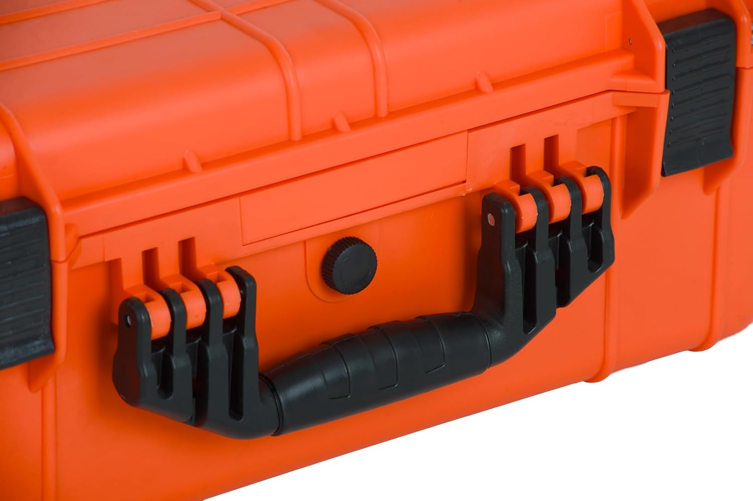 MEIJIA Portable All Weather Waterproof Protective Hard Case,Compact Camera Case with Customizable Fit Foam,Fit Use of Drones,Camera,Equipments, 20.62 x16.85x8.11inches(Orange) - Image 4