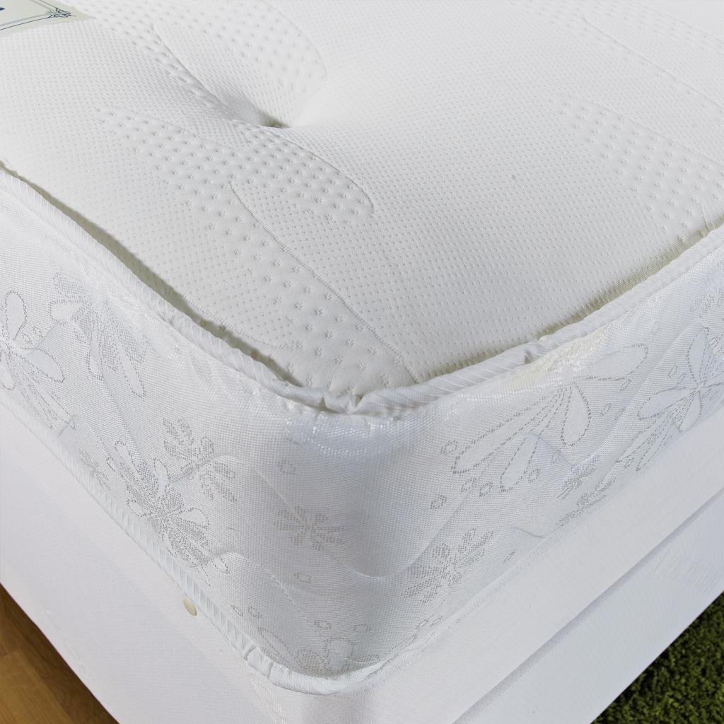 Hf4you 10" White Memory Soft Mattress - 3ft 6" Large Single