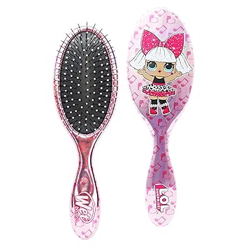 Wet Brush Lol Dolls Original Detangler Brush - Diva - Ultra-Soft IntelliFlex Bristles Glide Through Tangles with Ease - Pain Free Comb for Women, Men, Boys and Girls