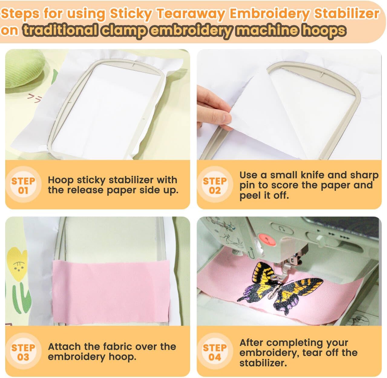 Detalji i načini korištenja stabilizatora za vezenje