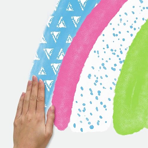 Miniatura 4 de RoomMates RMK4071GM - Calcomanías de pared gigantes con diseño de arcoíris