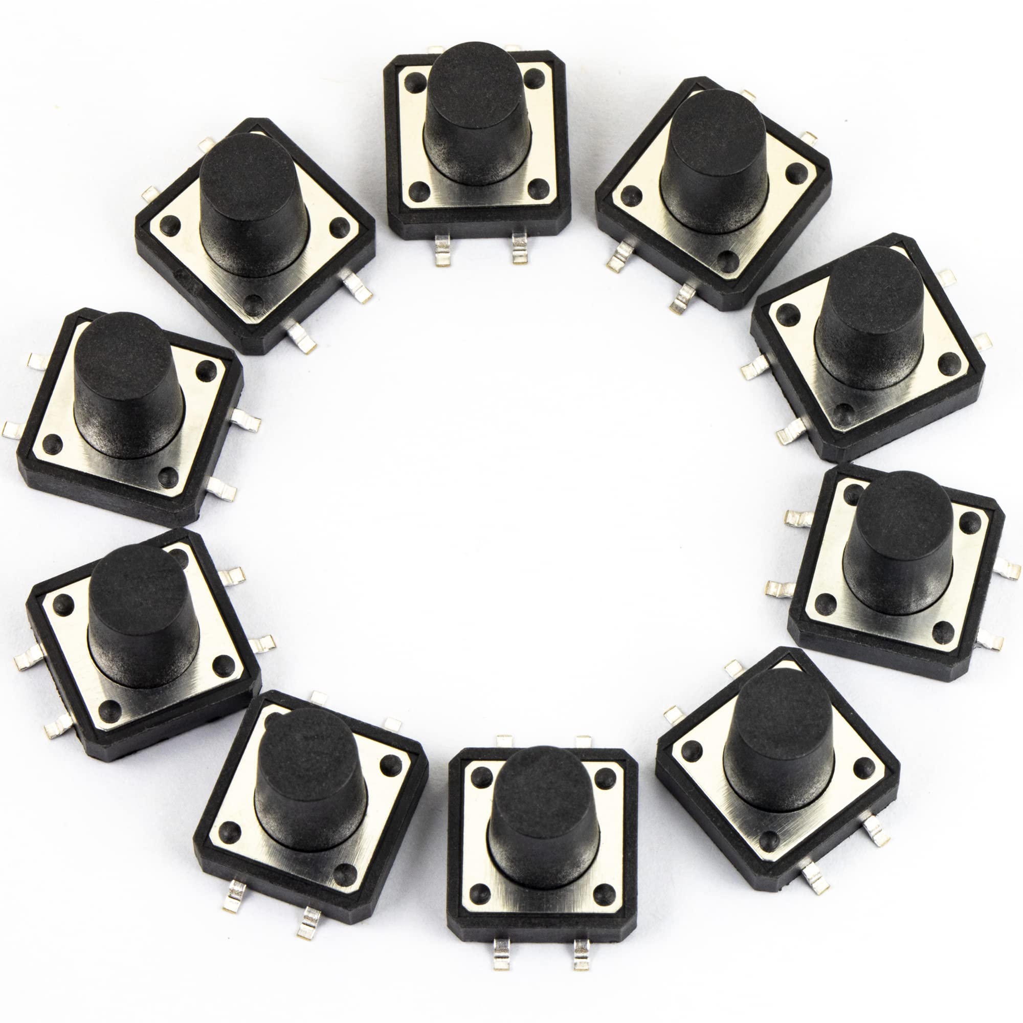 Mini Micro Push Button Switch HUAZIZ Pack Of 10 Mini Micro LED Push