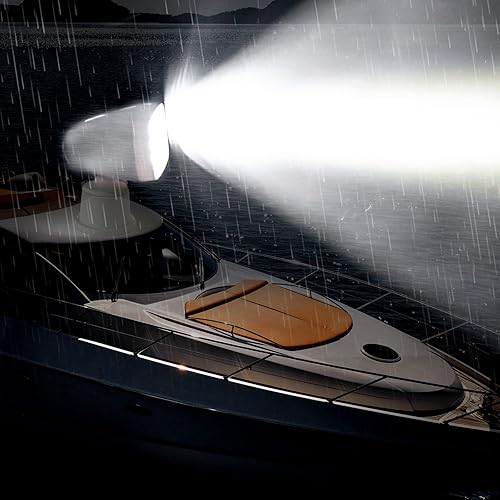 Miniatura 2 de Focos marinos para barcos, luces de búsqueda LED, control remoto inalámbrico, 60 W, 12 -24 V