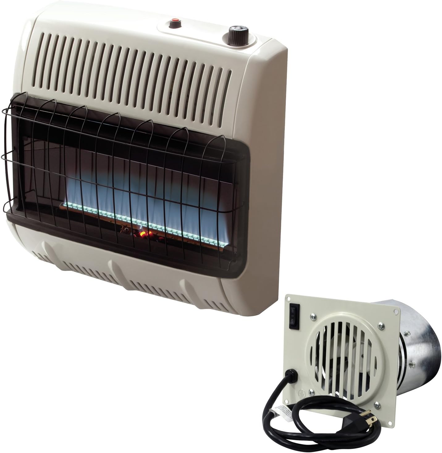 Mr. Heater Vent Free Flame 30k BTU Propane Heater (Blue