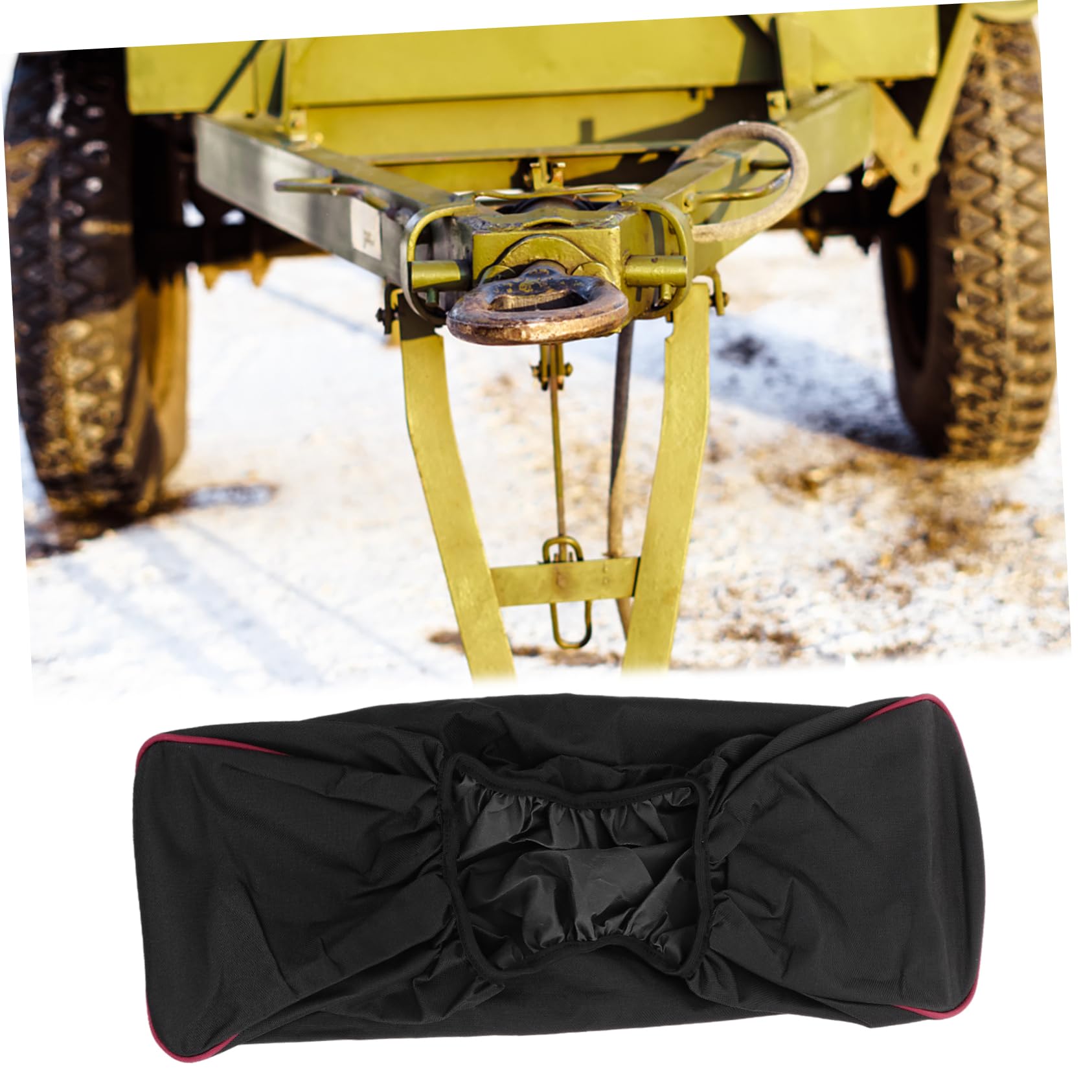 ARTSEWPLY 1pc Oxford Winch Cover Cover for All-Year Outdoor Use Breathable Design to Prevent Paint Fade and Keep Clean