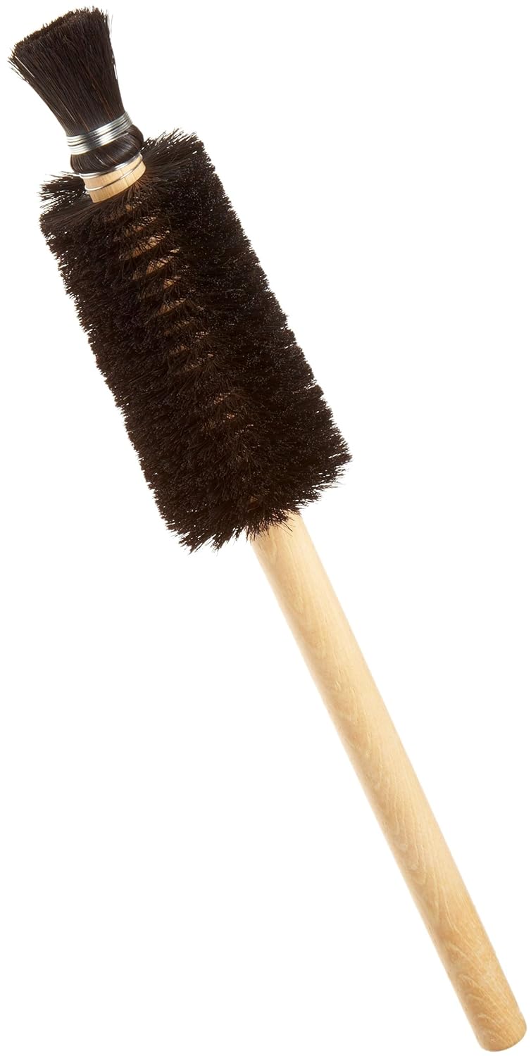 Weiler 99594 Horsehair Utility Brush with Wood Handle, 1
