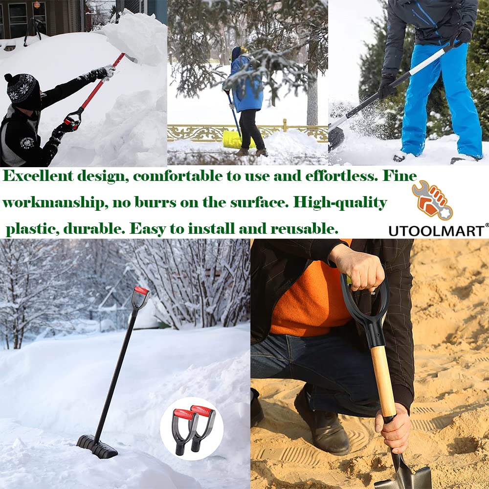 Shovel Handle Replacement - PVC D Grip Handle -5
